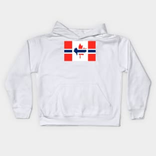 The Norwadian Flag Kids Hoodie